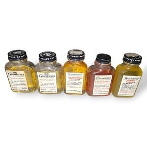 Vintage Grumbacher Oil Painting Medium Set I II III Damar Varnish Lot